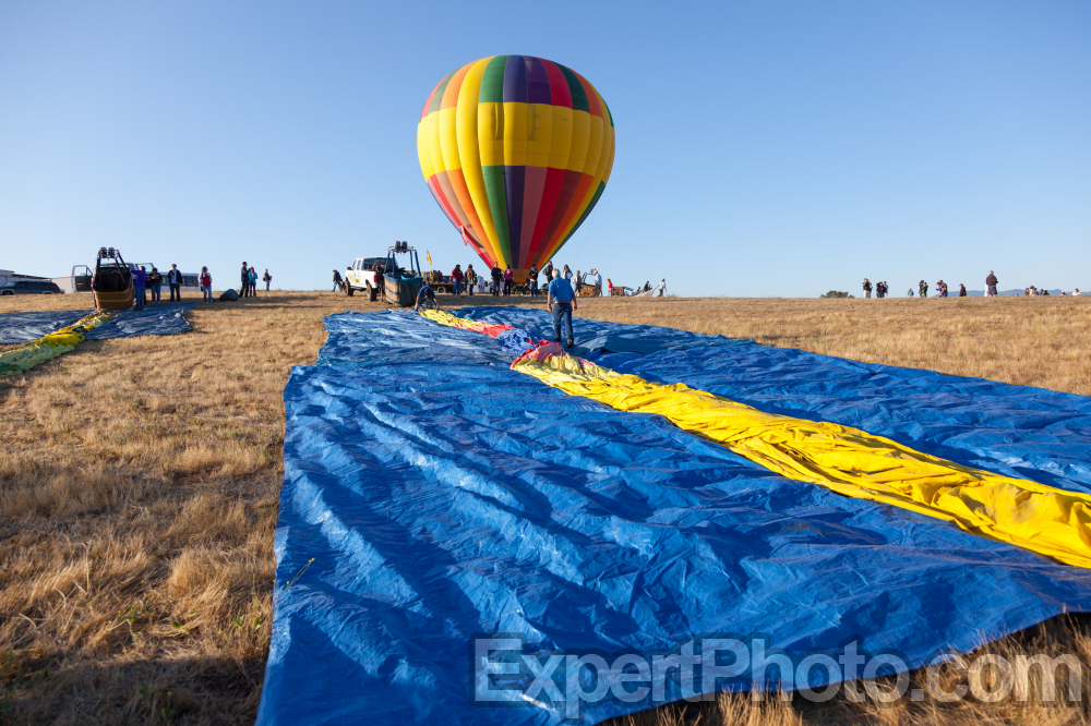 Nice photo of Launching Hot Air Balloons Temecula