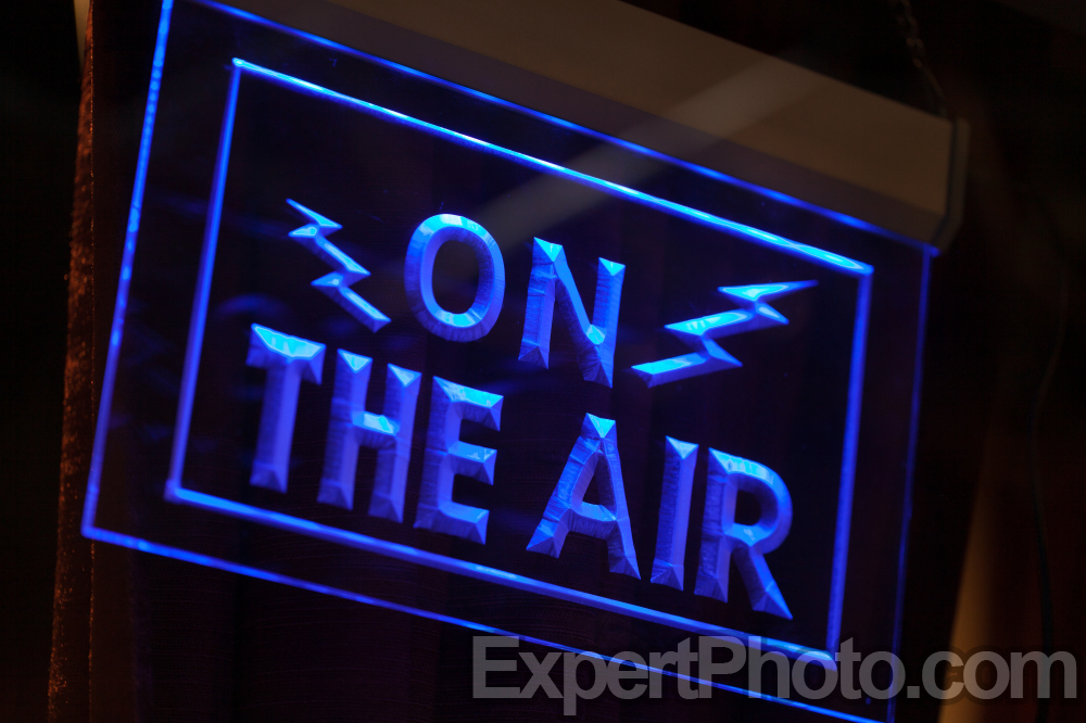 Nice photo of TWiT Brickhouse Leo Laportes Office On The Air Sign