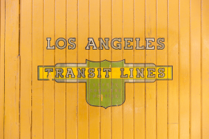 Nice photo of Los Angeles Transit Lines