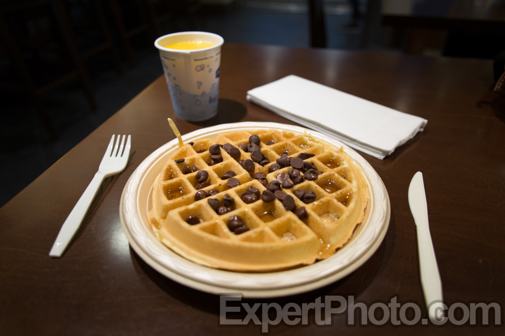 Nice photo of Free Waffles Breakfast