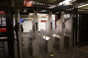 Nice photo of Subway Exit Manhattan