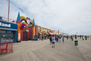 Nice photo of Coney Island Boardwalk