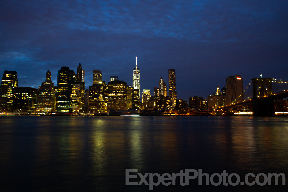 Nice photo of The Manhattan Skyline from Brooklyn