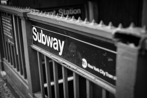 Nice photo of Subway Entrance New York