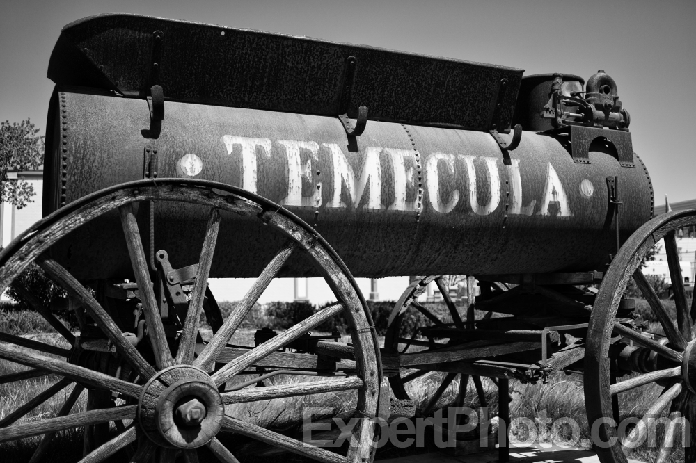 Nice photo of Old Town Temecula Rusty Wagon