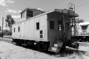 Nice photo of Union Pacific Caboose 25129