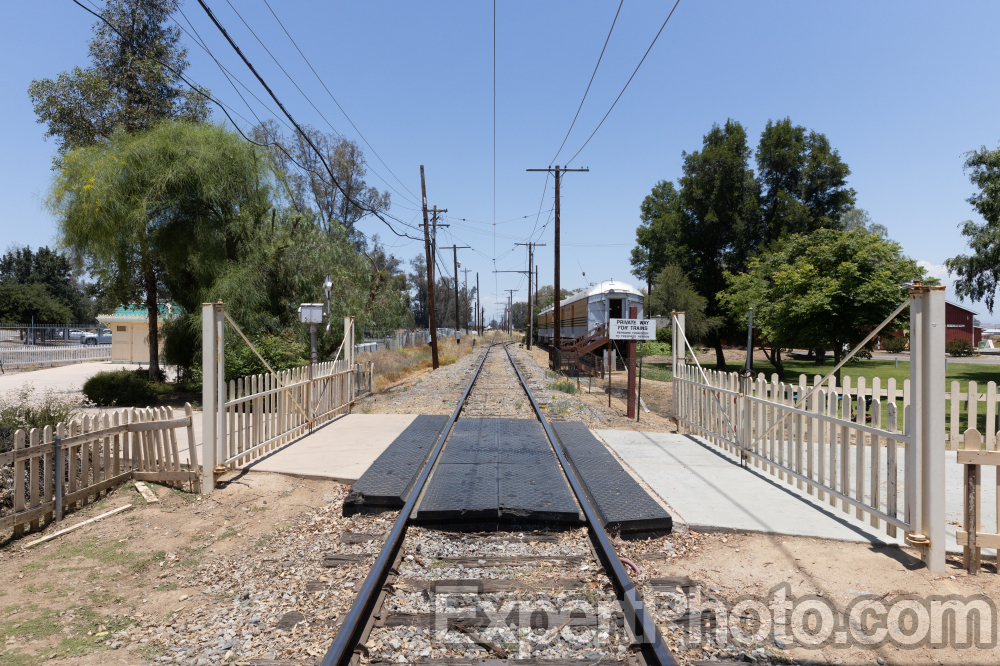 Nice photo of Train Tracks Southern California Railway Museum