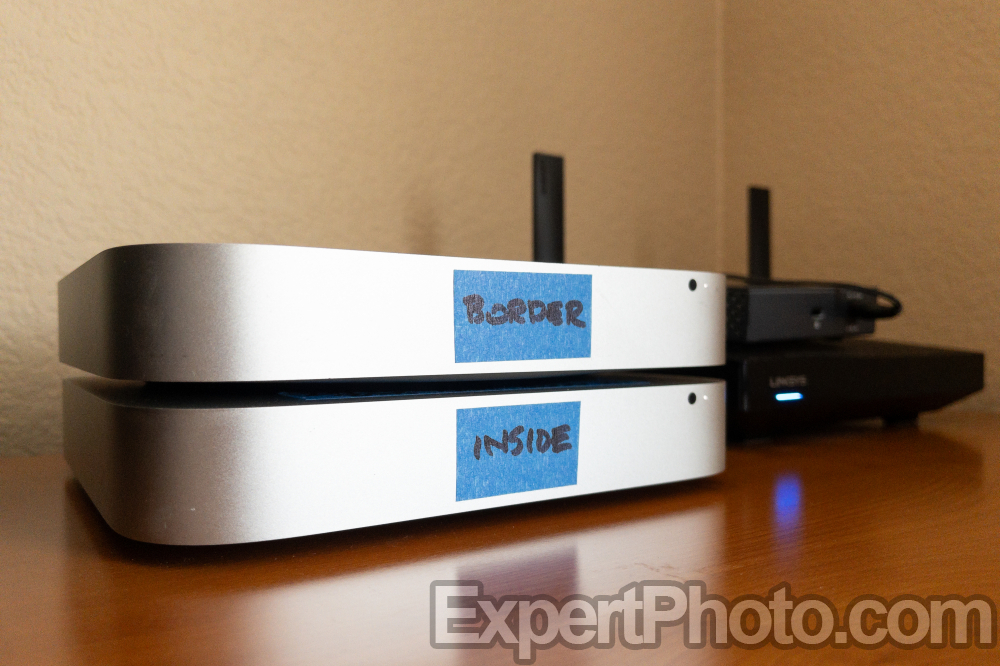 Nice photo of 2014 Mac Mini with pfSense