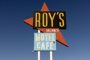 Nice photo of Roys Motel & Cafe Neon Sign
