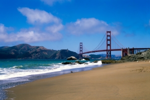 Nice photo of The Golden Gate Bridge from Baker Beach