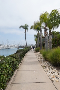 Nice photo of Walking path in the Kona Kai Marina San Diego