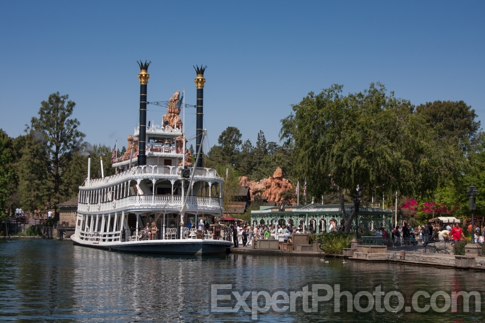 Nice photo of Mark Twain Riverboat at Disneyland