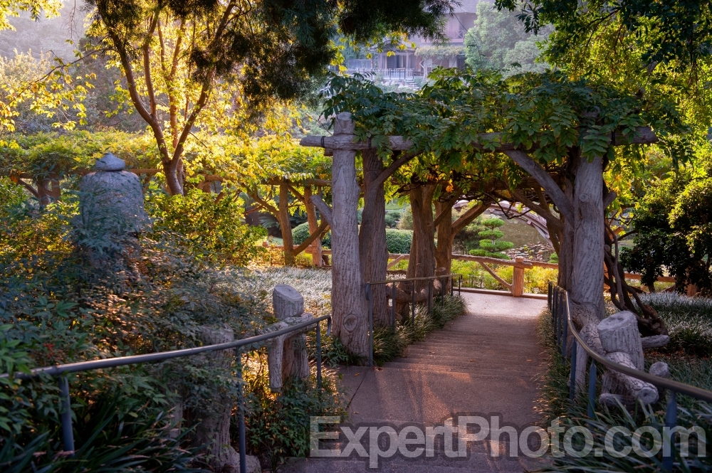 Nice photo of The Entrance to the Huntington Japanese Garden