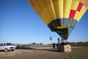 Nice photo of Hot Air Balloon Landing