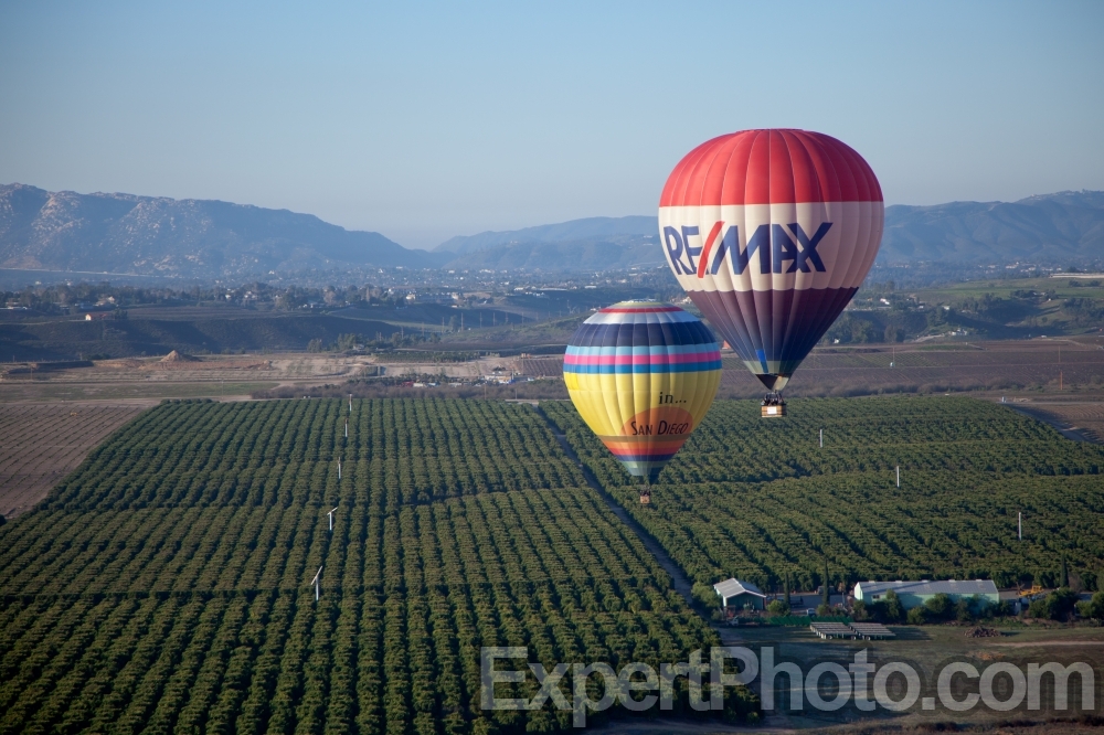 Nice photo of Hot Air Balloon Over Temecula