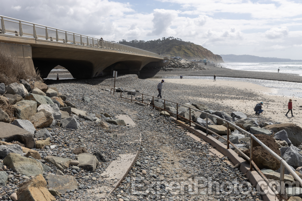 Nice photo of Torrey Pines State Beach Covered in Rocks