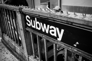 Nice photo of Manhattan Subway Entrance