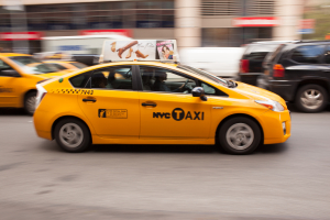 Nice photo of Taxi Cab in Manhattan
