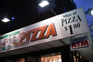 Nice photo of Dollar Pizza in Manhattan