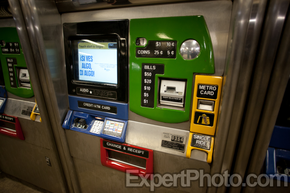 Nice photo of MetroCard Machine