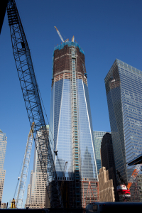 Nice photo of One World Trade Center Under Construction