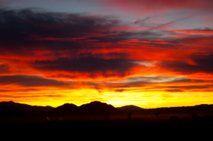 Nice photo of Perris California Sunrise