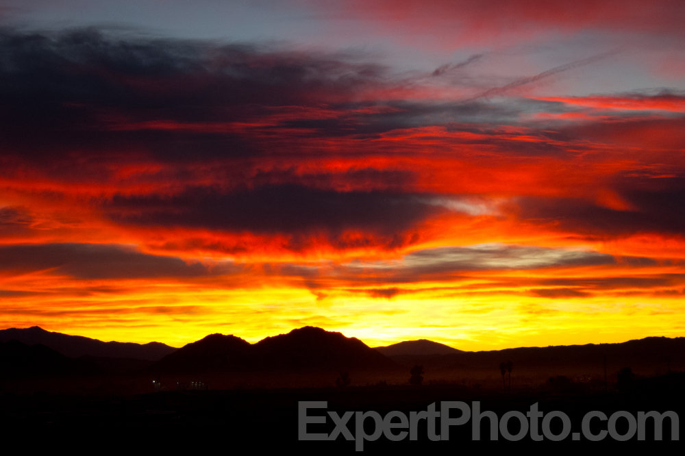 Nice photo of Perris California Sunrise