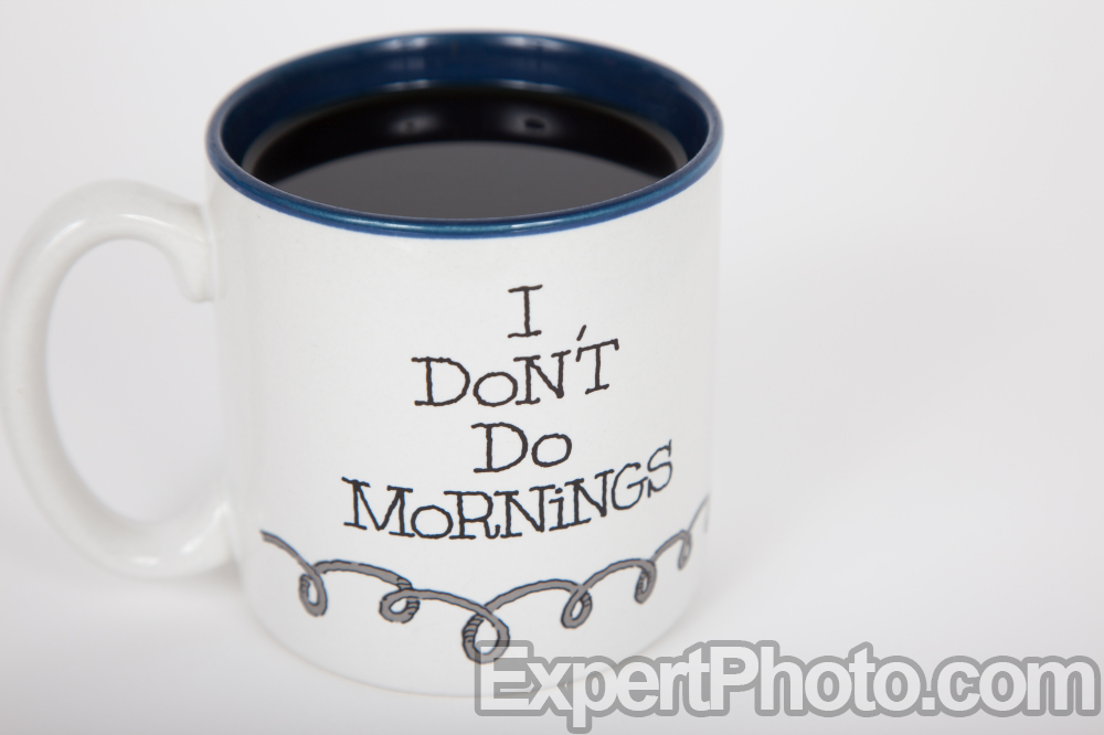 Nice photo of I Dont Do Mornings Coffee Cup