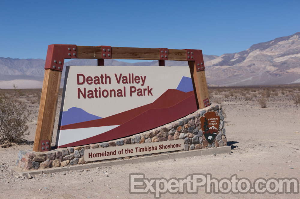 Nice photo of Death Valley National Park Entrance