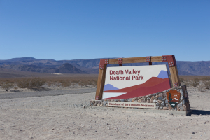 Nice photo of Death Valley National Park Entrance