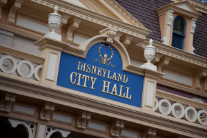 Nice photo of Disneyland City Hall