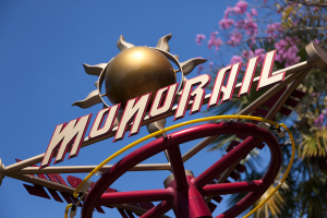 Nice photo of Monorail Disneyland